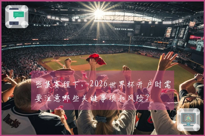 密集赛程下，2026世界杯开户时需要注意哪些关键事项和风险？