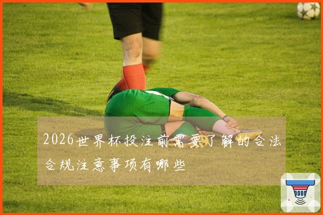 2026世界杯投注前需要了解的合法合规注意事项有哪些